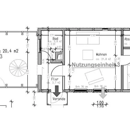 Prázdninový dům In M Nkebude For 4 Personen, Cleaning Included Mönkebude